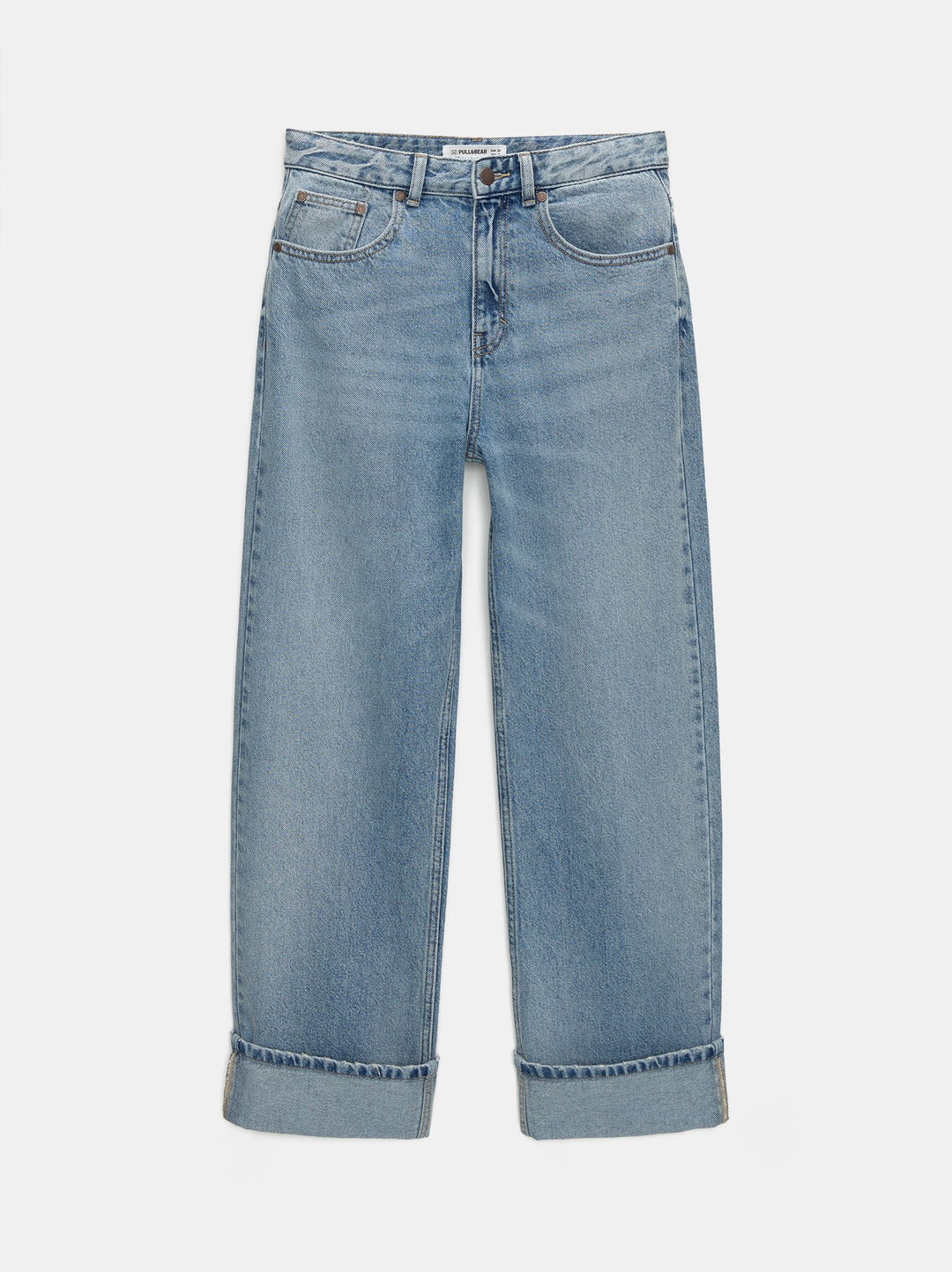 Moudda PULL & BEAR - Pantalon Denim Baggy Revers Bas - Tunisie 2