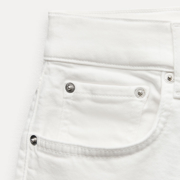 Moudda ZARA - Jean bootcut taille haute court blanc - Tunisie 4