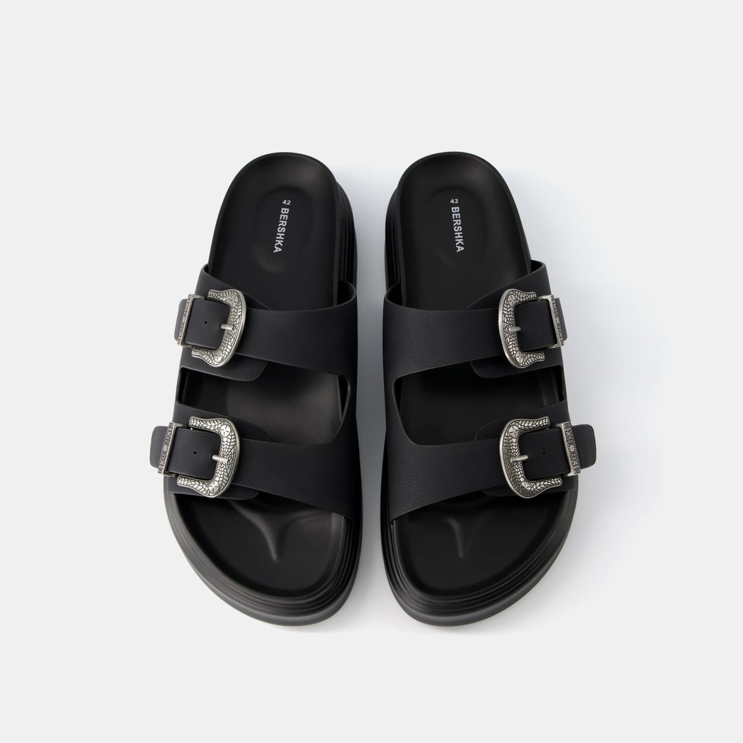 Moudda BERSHKA - Sandales chunky à boucles - Tunisie 2