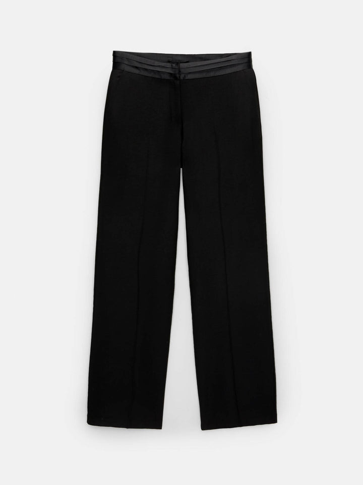 Moudda PULL & BEAR - Pantalon - Taille Basse & Ceinture Satin Nuit - Tunisie 3