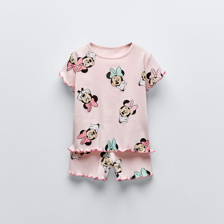 Moudda ZARA - Pyjama enfant manches courtes A imprimé tout-over Minnie - Tunisie 1