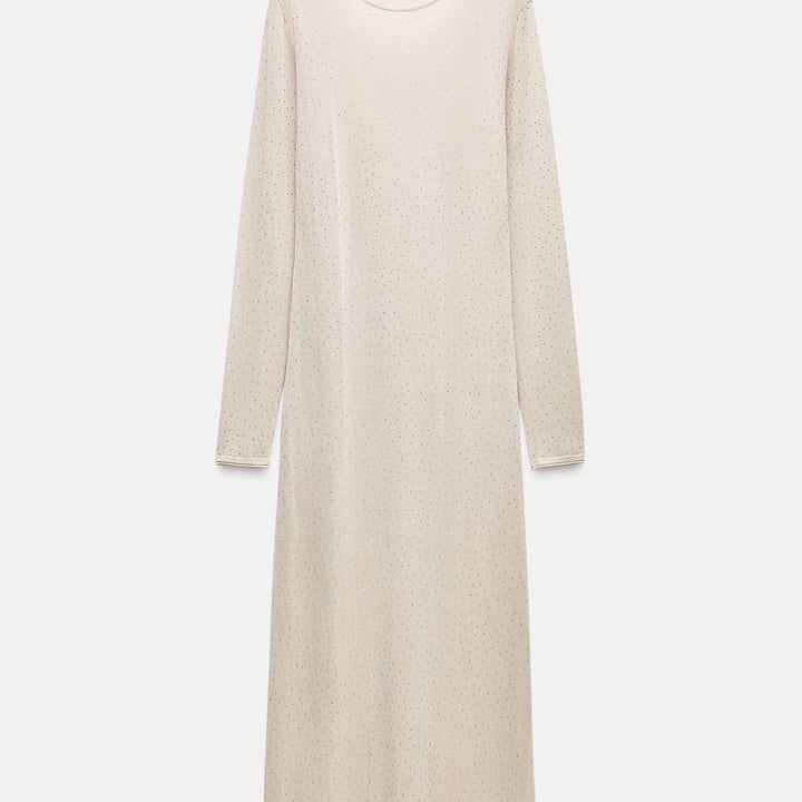 Moudda ZARA - Robe longue fine doublée, strass intégral - Tunisie 1