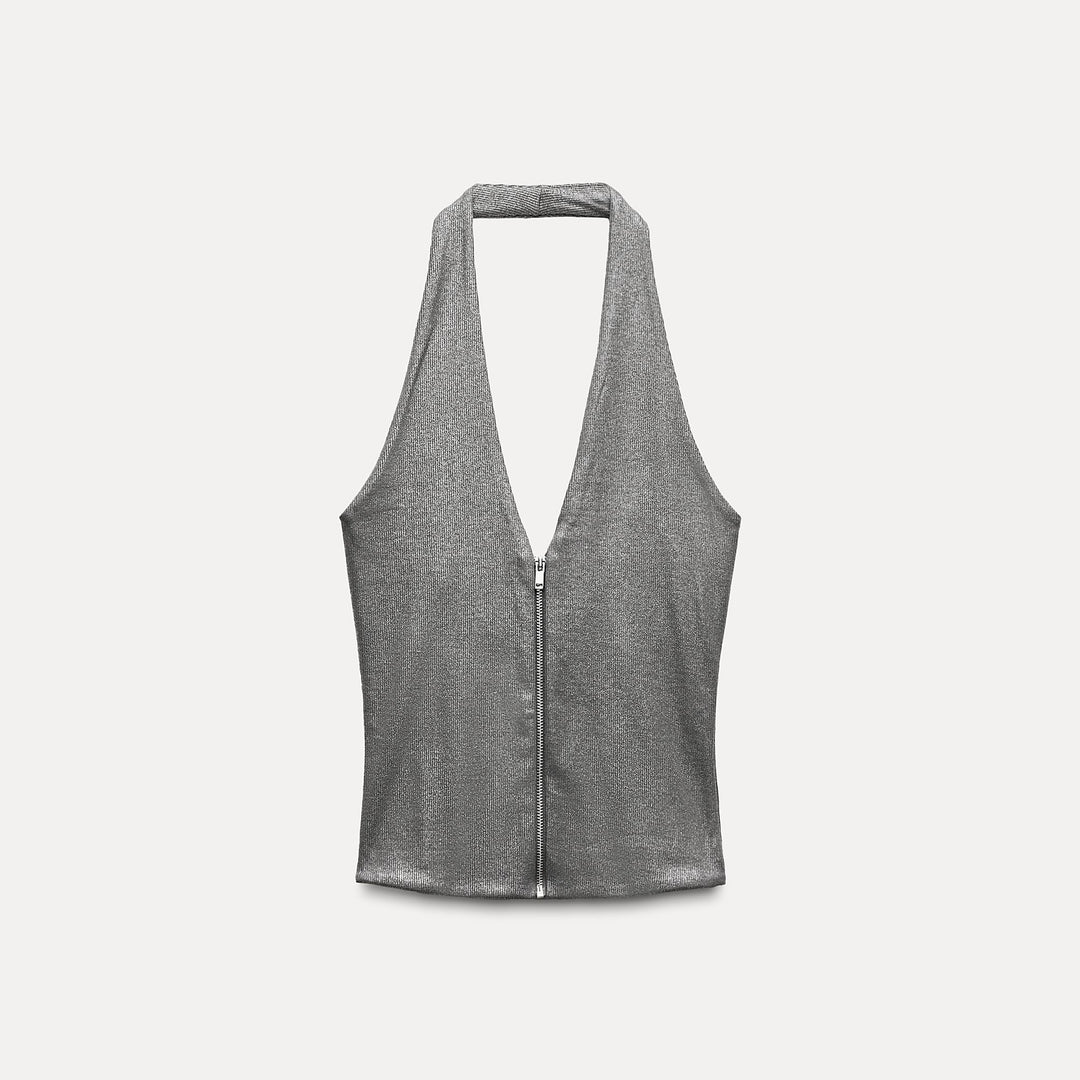 Moudda ZARA - Top Dos Nu Effet Foil - Tunisie 1