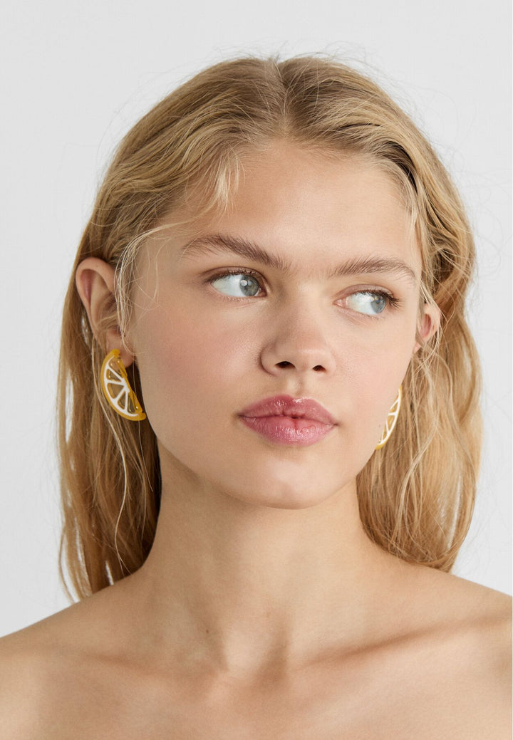 Moudda STRADIVARIUS - Boucle d'Oreille Citron - Tunisie 3