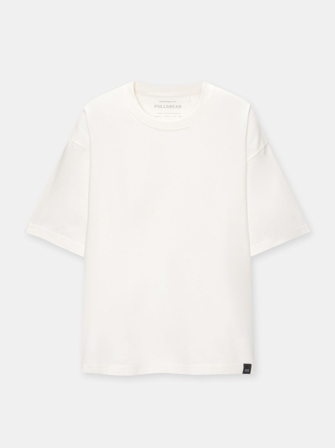 Moudda PULL & BEAR - T-Shirt Demi-Manches Crop - Tunisie 1