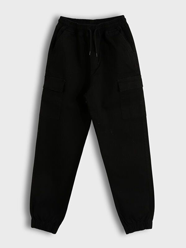 Moudda LC Waikiki - Pantalon tissé Garçon Noir - Tunisie 1