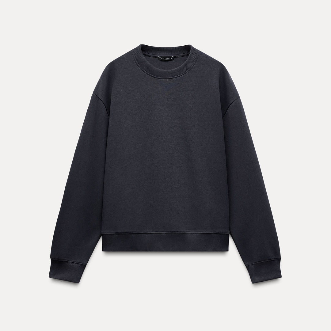 Moudda ZARA - Sweat Col Rond Interlock (Ensemble) - Tunisie 2
