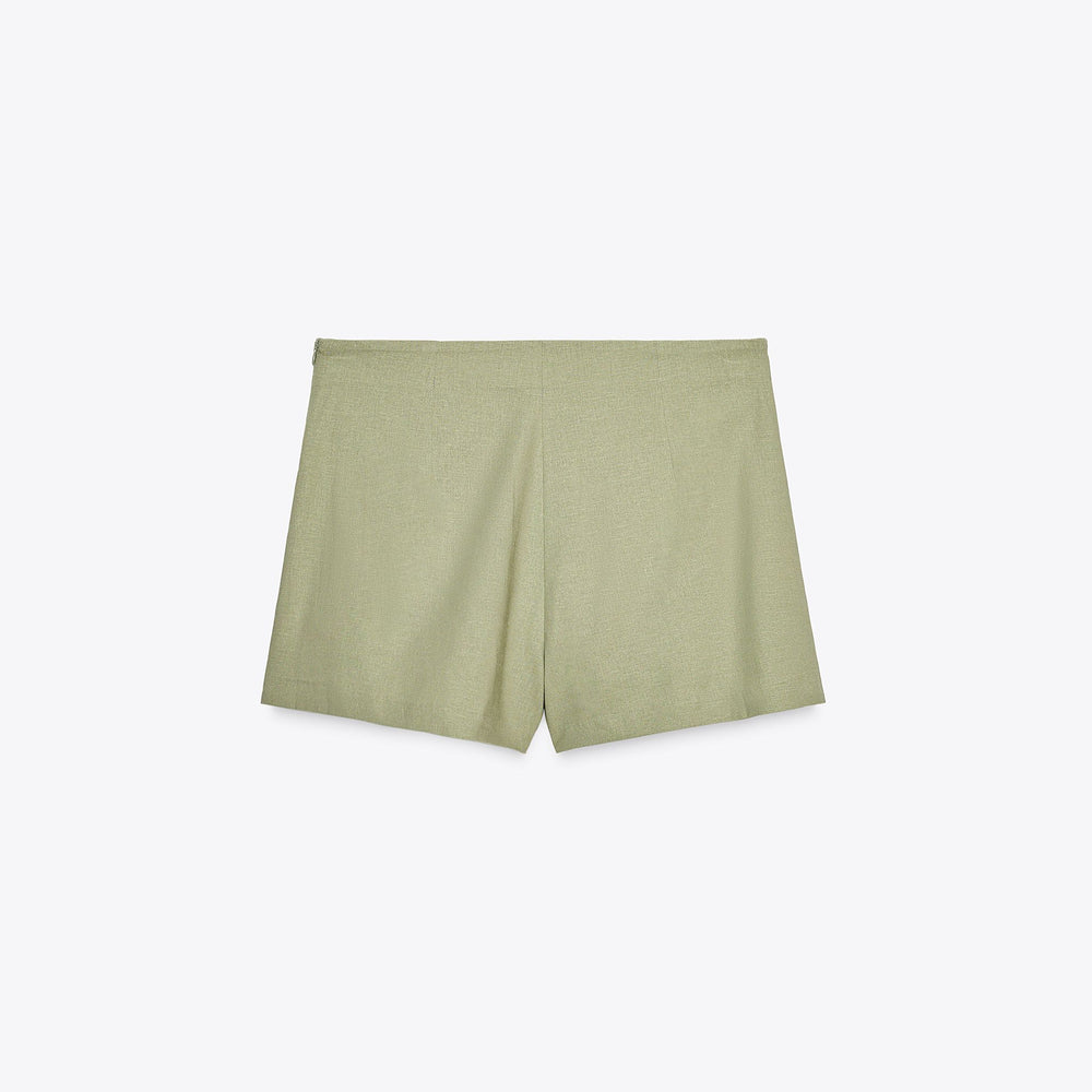 Moudda ZARA - Skort Lin Stretch - Boutons Dorés - Tunisie 2