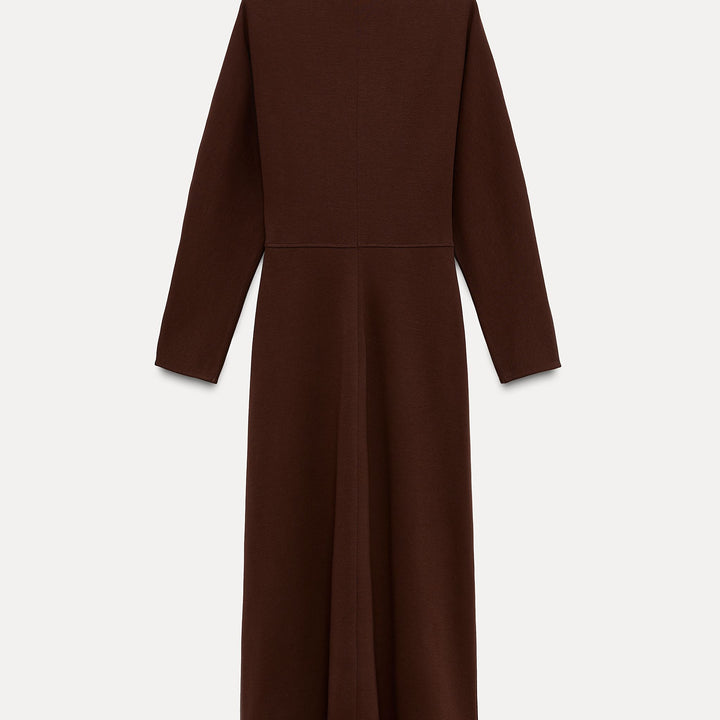 Moudda ZARA - Robe Midi Interlock - Découpes Ajustées - Tunisie 2