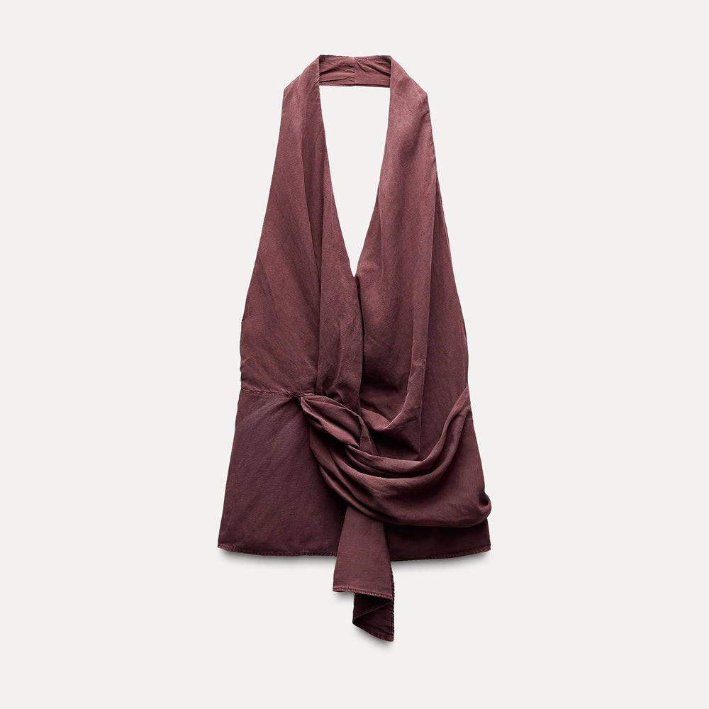 Moudda ZARA - Set ZW. top croisé col licou - Tunisie 2