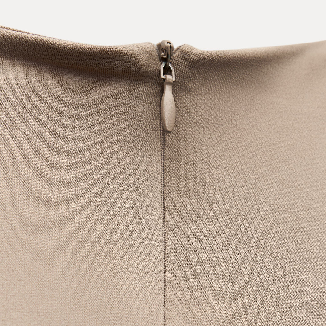 Moudda ZARA - Robe/combinaison courte maille manches courtes capes volants - Tunisie 5