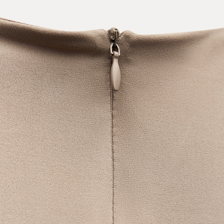 Moudda ZARA - Robe/combinaison courte maille manches courtes capes volants - Tunisie 5