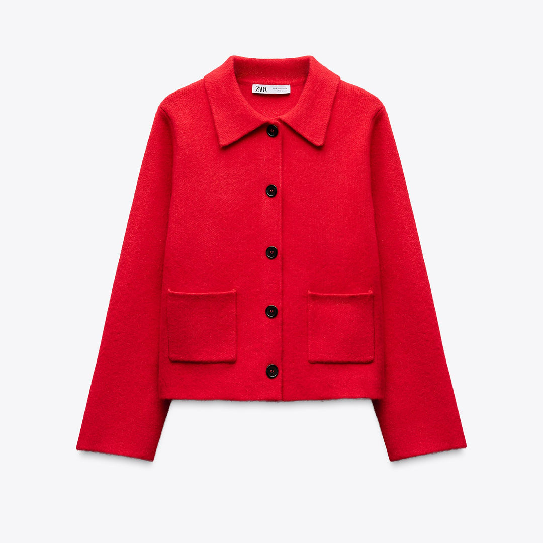 Moudda ZARA - Veste - Col Polo, Boutonnée & Poches - Tunisie 1