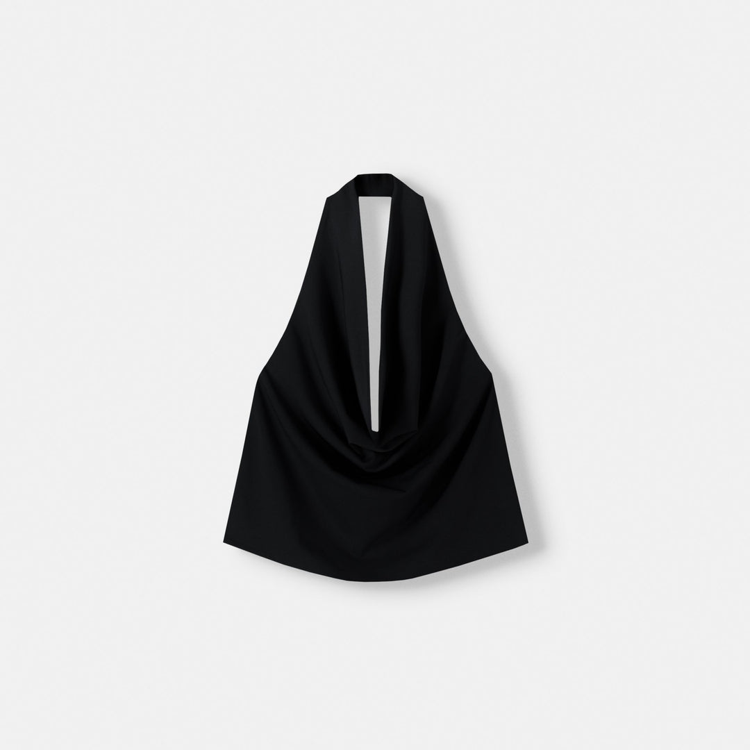 Moudda BERSHKA - Top Fluide Dos Nu Halter - Tunisie 1