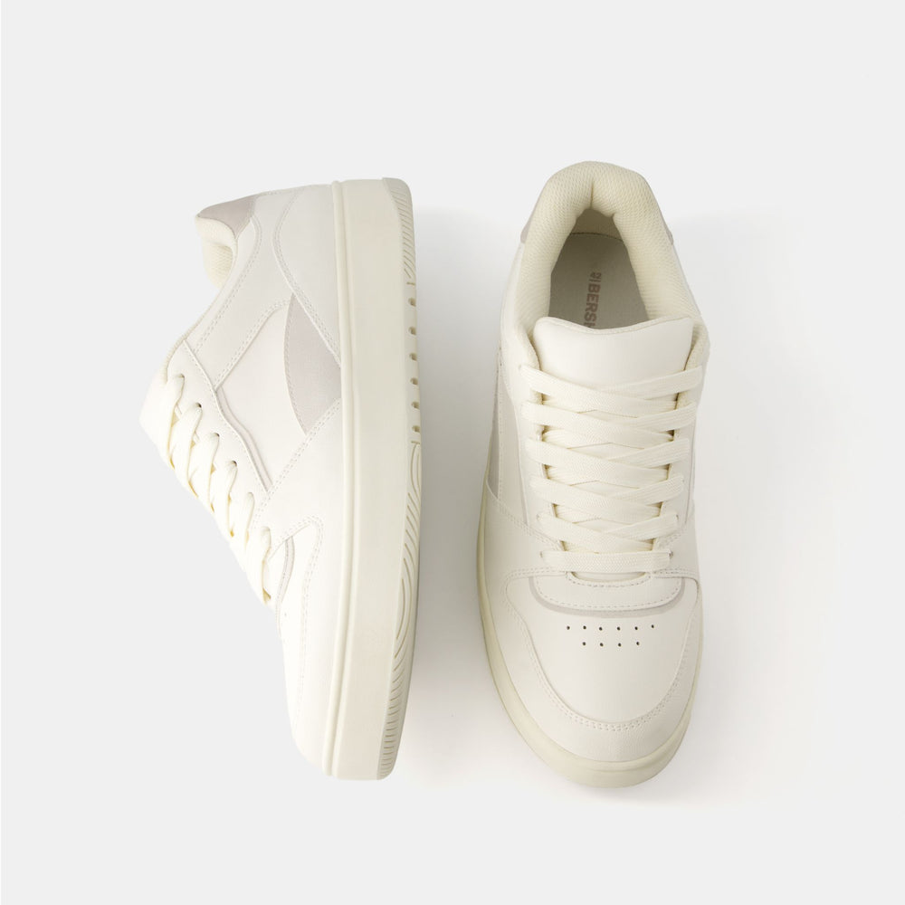 Moudda BERSHKA - Baskets street rembourrées blanches - Tunisie 2