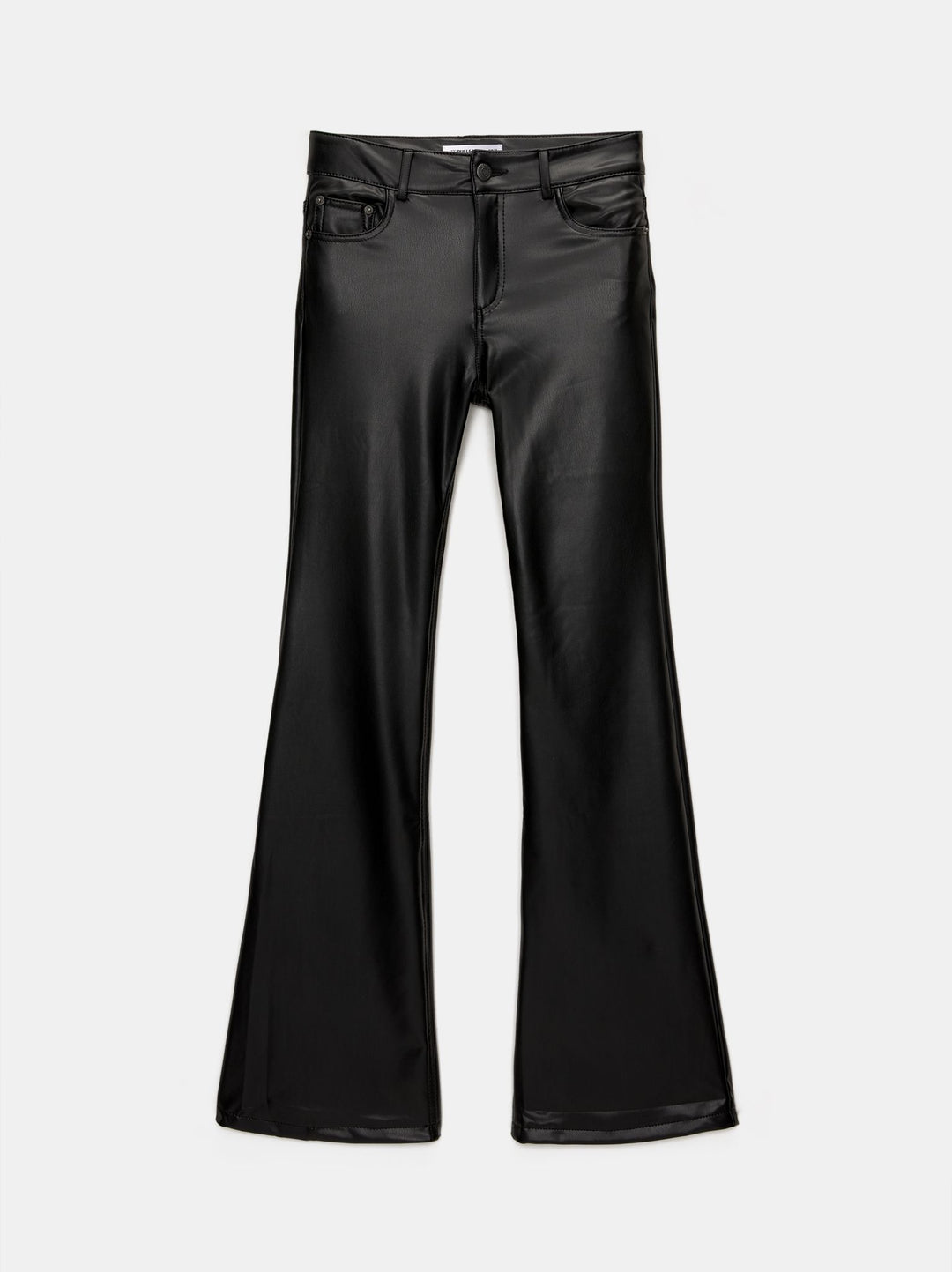 Moudda PULL & BEAR - Pantalon Taille Haute Flare PU - Tunisie 1
