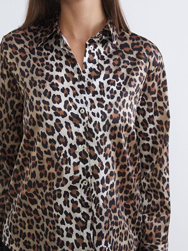 Moudda LC Waikiki - Chemise tissée à manches longues pour Femmes - Tunisie 3