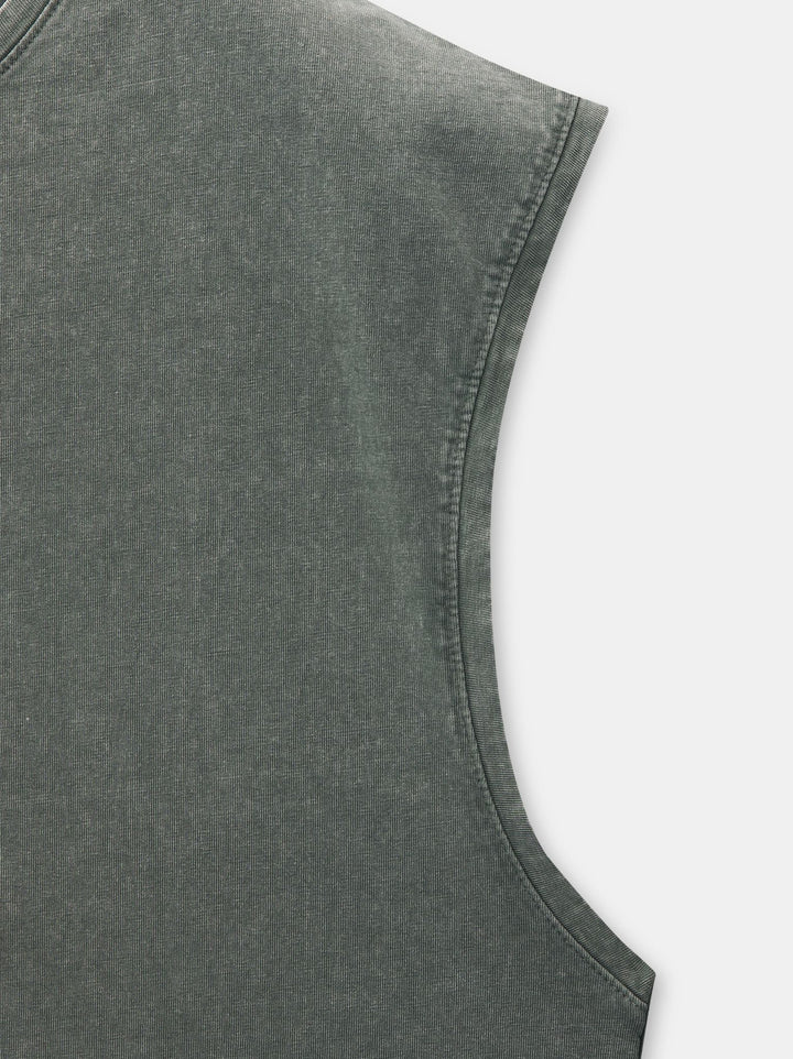 Moudda PULL & BEAR - Débardeur Épaule Tombante Teinture Garment - Tunisie 2