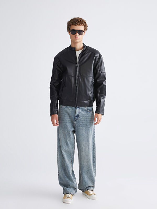 Moudda LC Waikiki - Manteau en cuir PU light pour Hommes - Tunisie 2