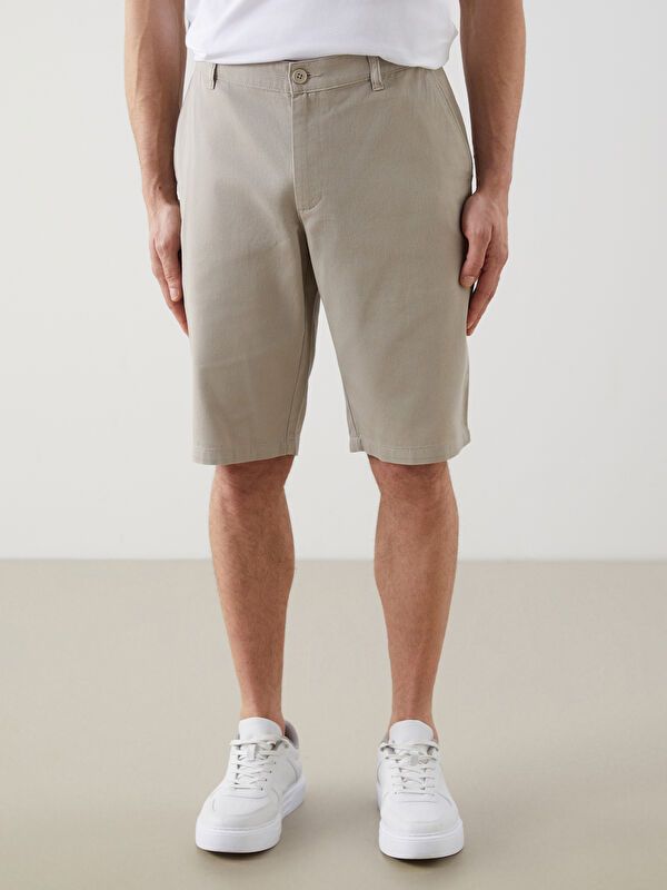 Moudda LC Waikiki - Short classique en tissu tissé pour Homme - Tunisie 2