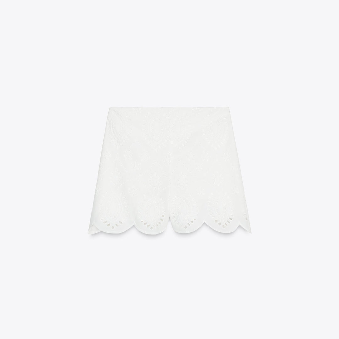 Moudda ZARA - Ensemble Bermuda - Broderie Suisse - Tunisie 1
