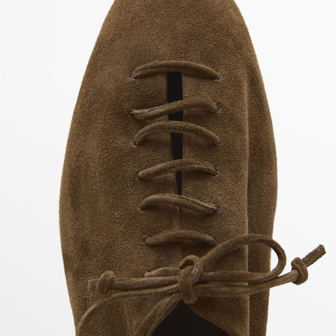 Moudda Massimo Dutti - Chaussures plates lacets douces - Tunisie 7