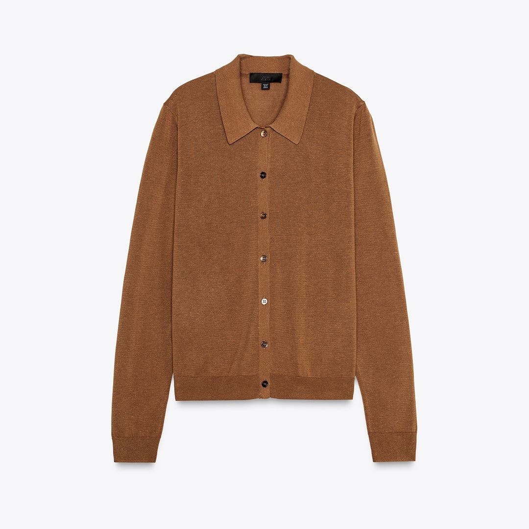 Moudda ZARA - Veste - Col Polo & Tencel/Coton/Lin - Tunisie 1