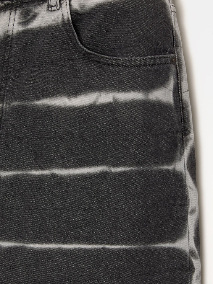 Moudda PULL & BEAR - Bermuda Denim Tiger Lavé - Tunisie 6