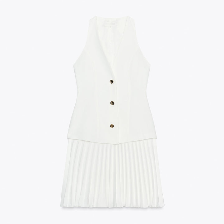 Moudda ZARA - Robe Mini Crêpe - Top Nœuds - Tunisie 1