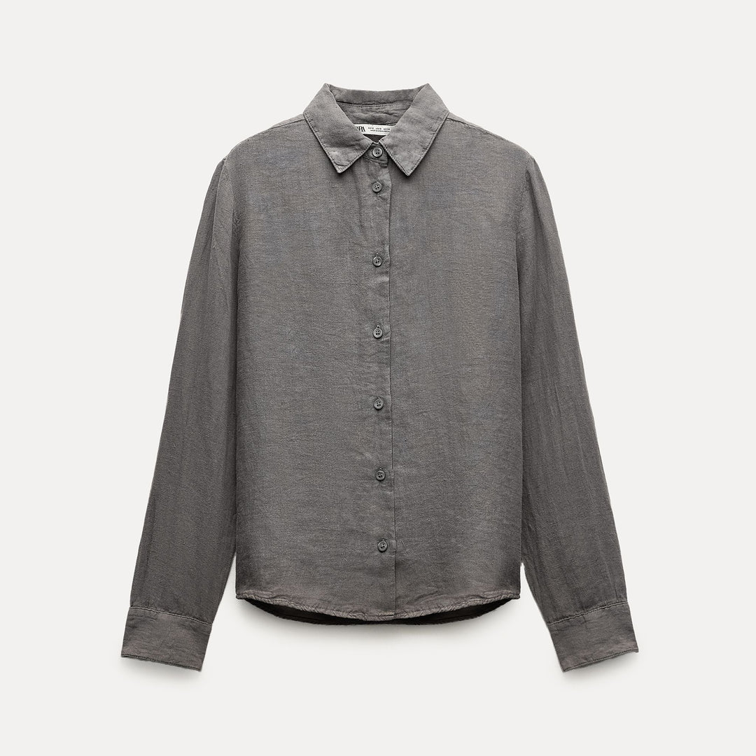 Moudda ZARA - Set chemise lin manches longues - Tunisie 1