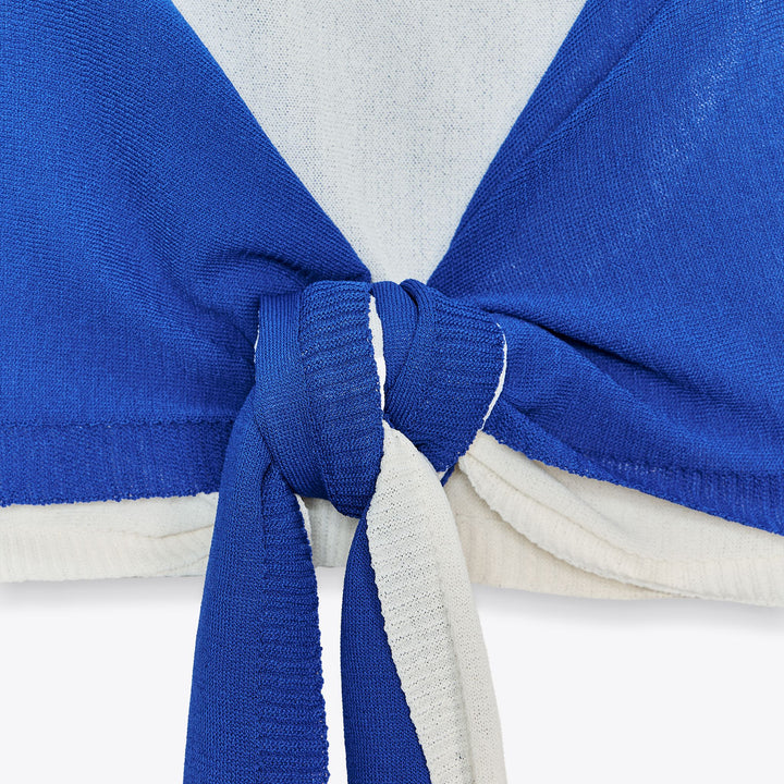 Moudda ZARA - Top Halter - Double Couche & Bleu - Tunisie 3