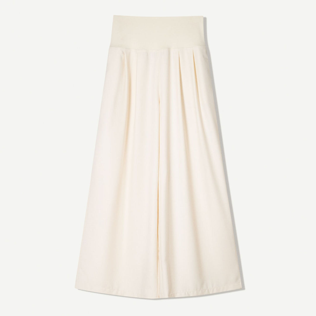 Moudda BERSHKA - Pantalon Wide Leg Polyviscose - Bi-matière - Tunisie 1