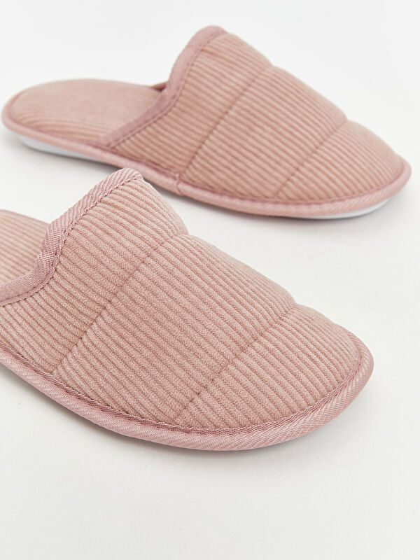 Moudda LC Waikiki - Pantoufles maison Femme Rose - Tunisie 3