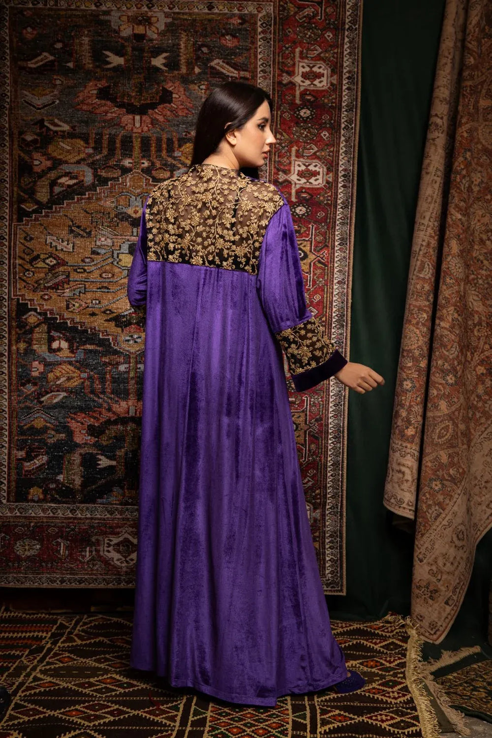 Moudda Tresors De Mimi - Caftan Jumana Mauve - Tunisie 2