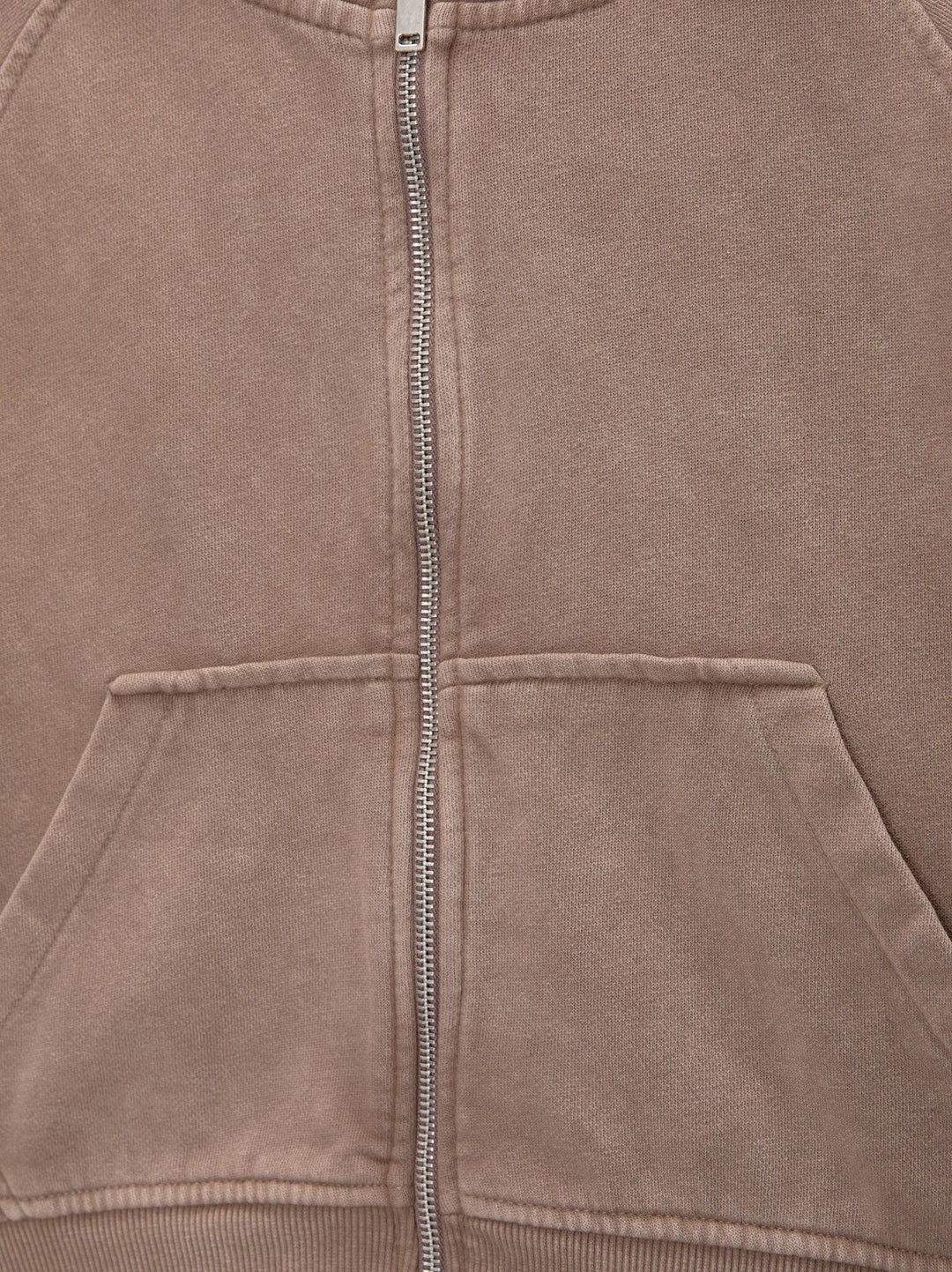 Moudda PULL & BEAR - Sweat Basique - Crop & Fermeture (Rose) - Tunisie 4