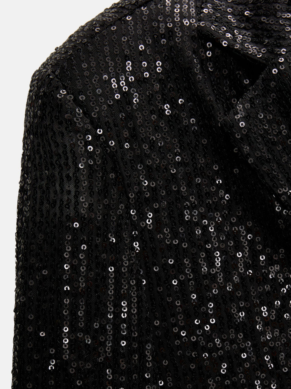 Moudda PULL & BEAR - Blazer Crop Croisée Paillettes Fête En Ligne - Tunisie 2