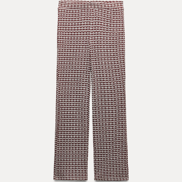 Moudda ZARA - Pantalon 7/8 Jacquard Structuré - Tunisie 2