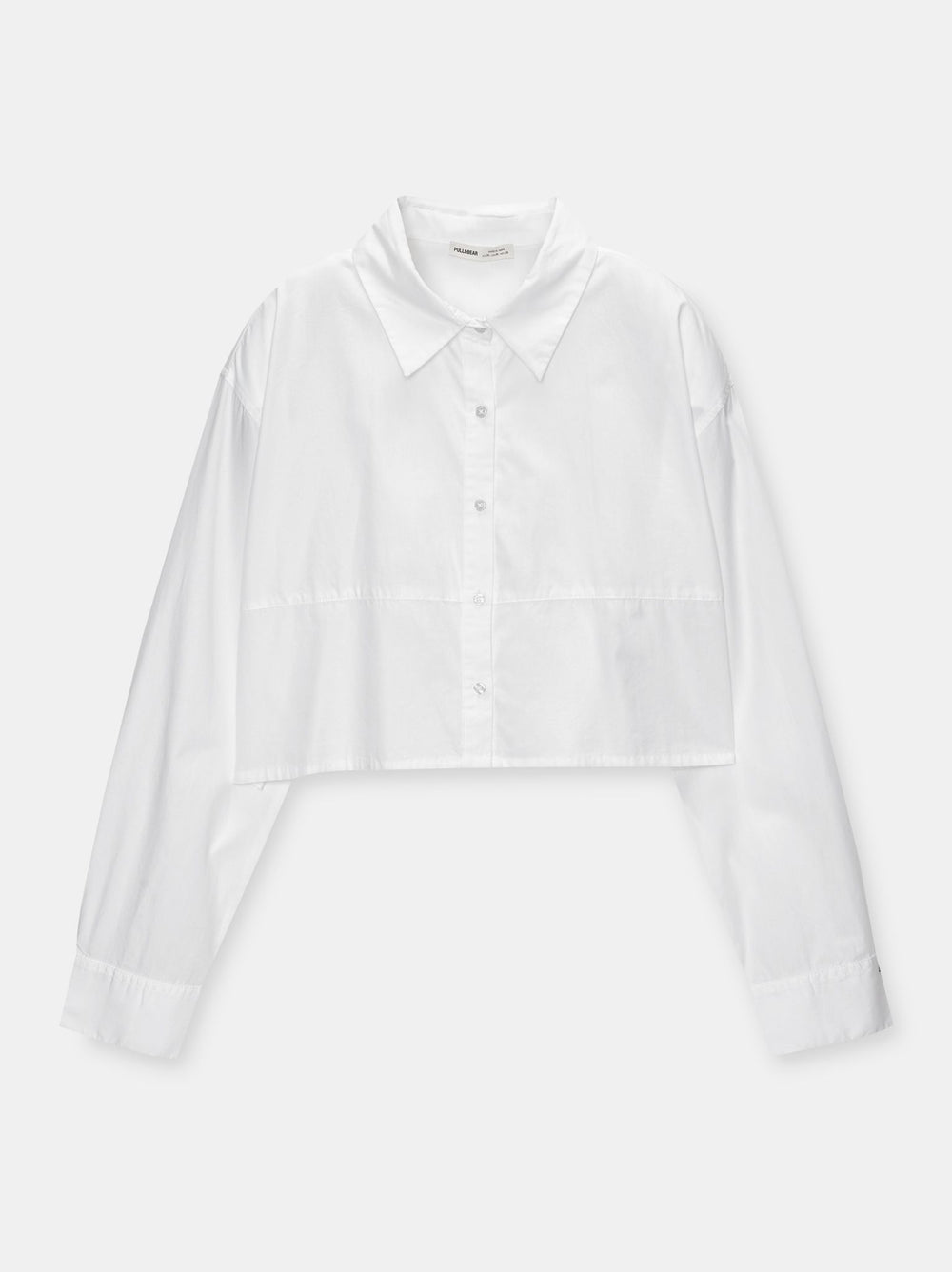 Moudda PULL & BEAR - Chemise Crop Coupe Popeline - Tunisie 2
