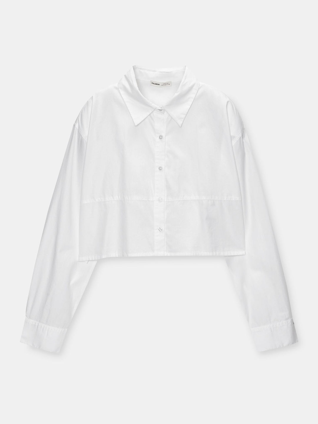 Moudda PULL & BEAR - Chemise Crop Coupe Popeline - Tunisie 2