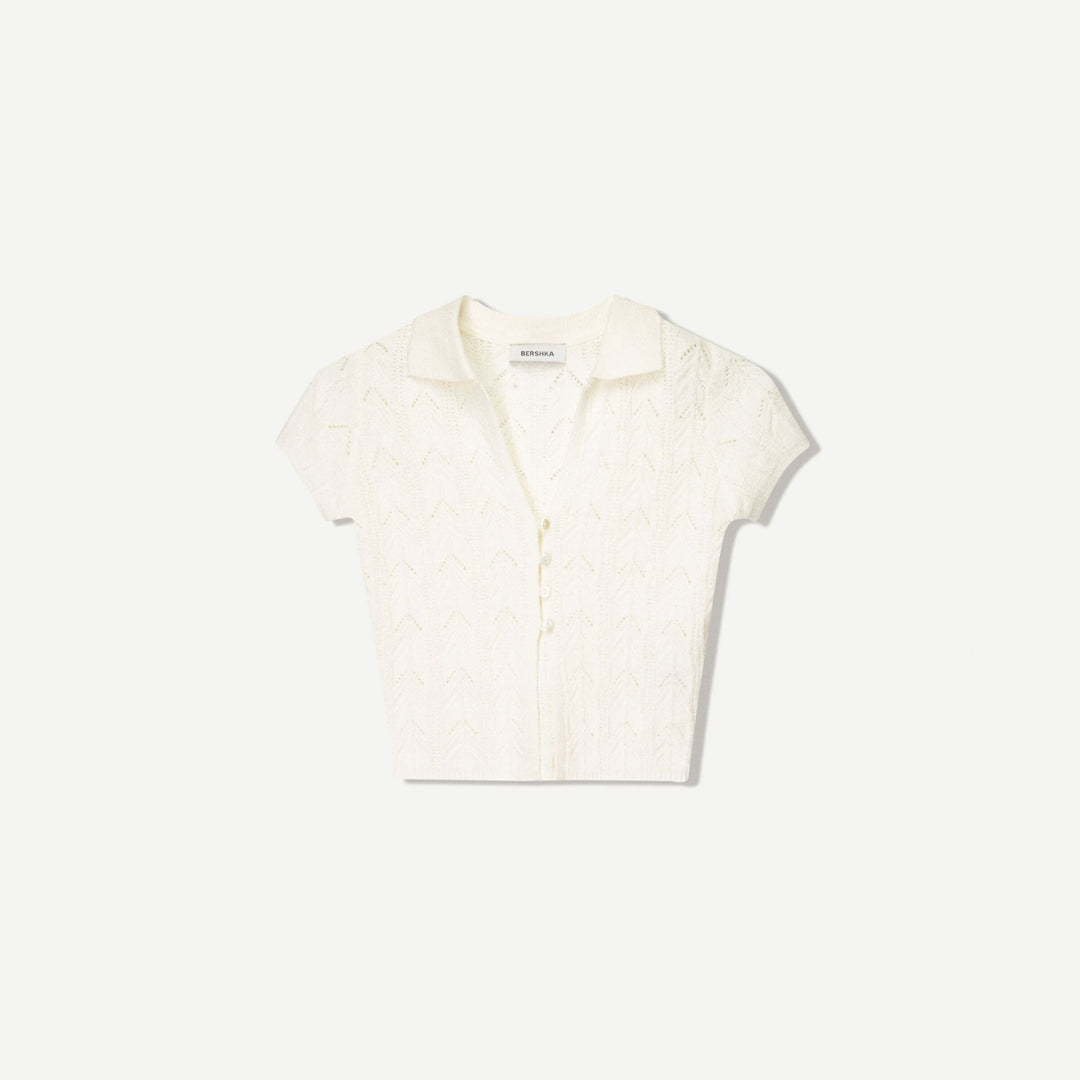 Moudda BERSHKA - Veste - Dentelle & Col Polo - Tunisie 1