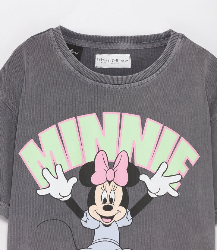 Moudda Lefties - T-Shirt Heavy Jersey - Minnie (Licence Fille) - Tunisie 4