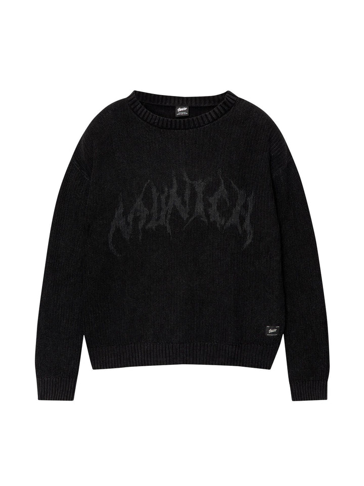 Moudda PULL & BEAR - Pull Manches Longues Point Anglais Acid Imprimé - Tunisie 2