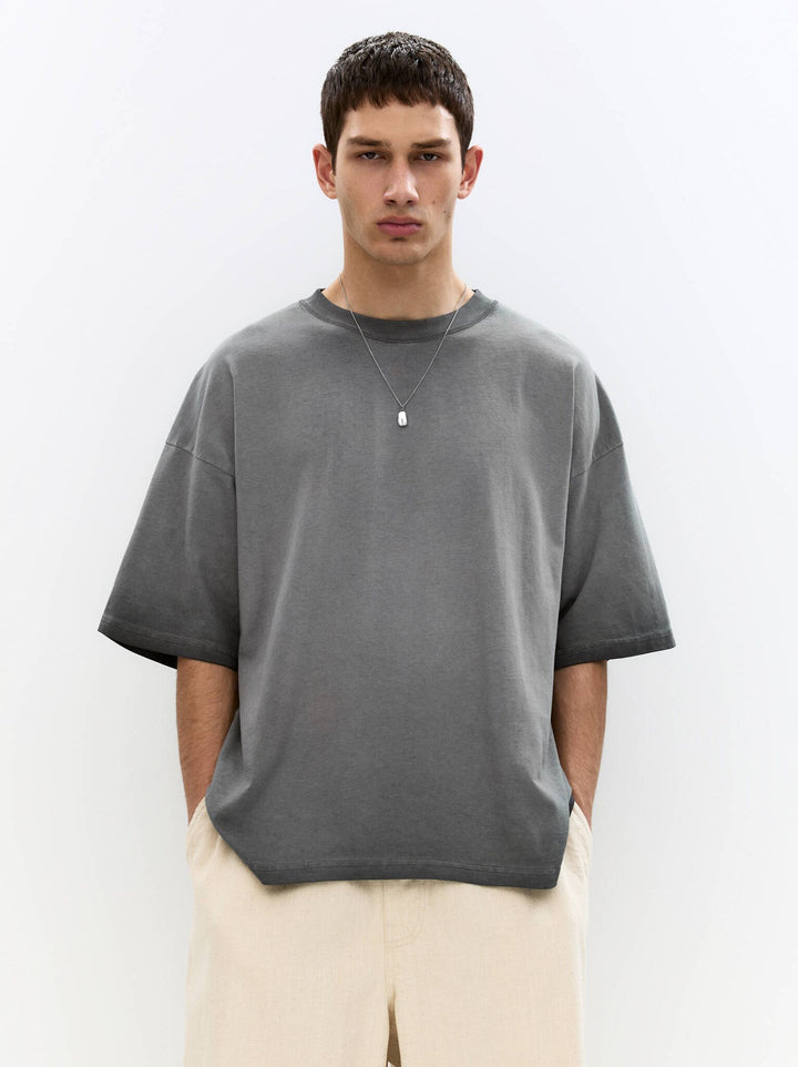 Moudda PULL & BEAR - T-Shirt - Boxy Fit & Oil Wash - Tunisie 2