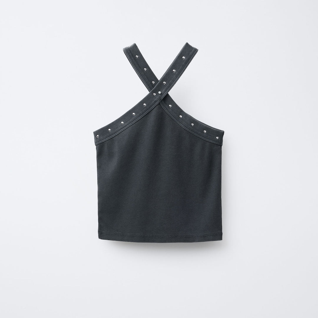 Moudda ZARA - T-Shirt Halter - Lavé & Clous - Tunisie 1