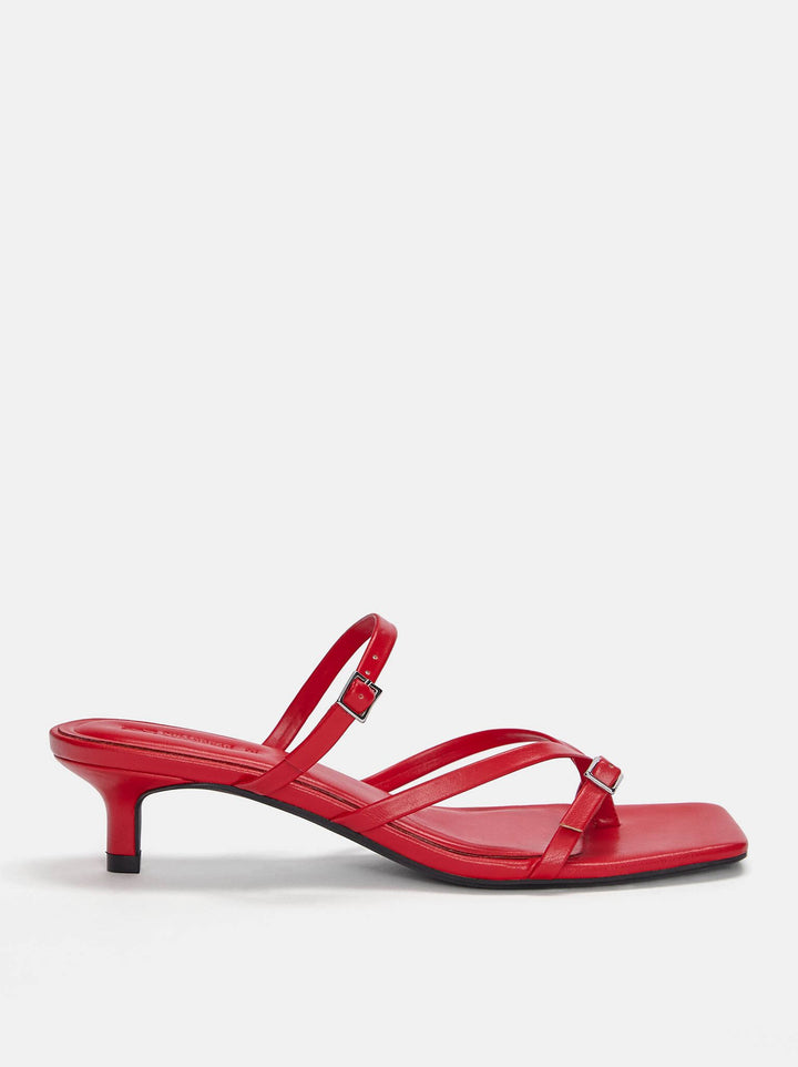 Moudda PULL & BEAR - Sandales à Talon Kitten à Boucle - Tunisie 1
