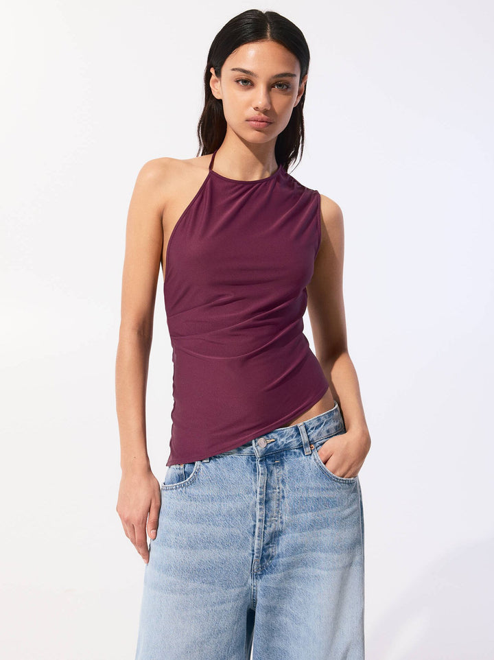 Moudda PULL & BEAR - T-Shirt - Bande Encolure Asymétrique - Tunisie 2