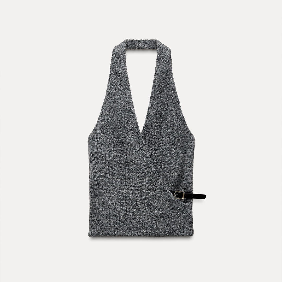 Moudda ZARA - Top Dos Nu Doux à Boucle - Tunisie 1