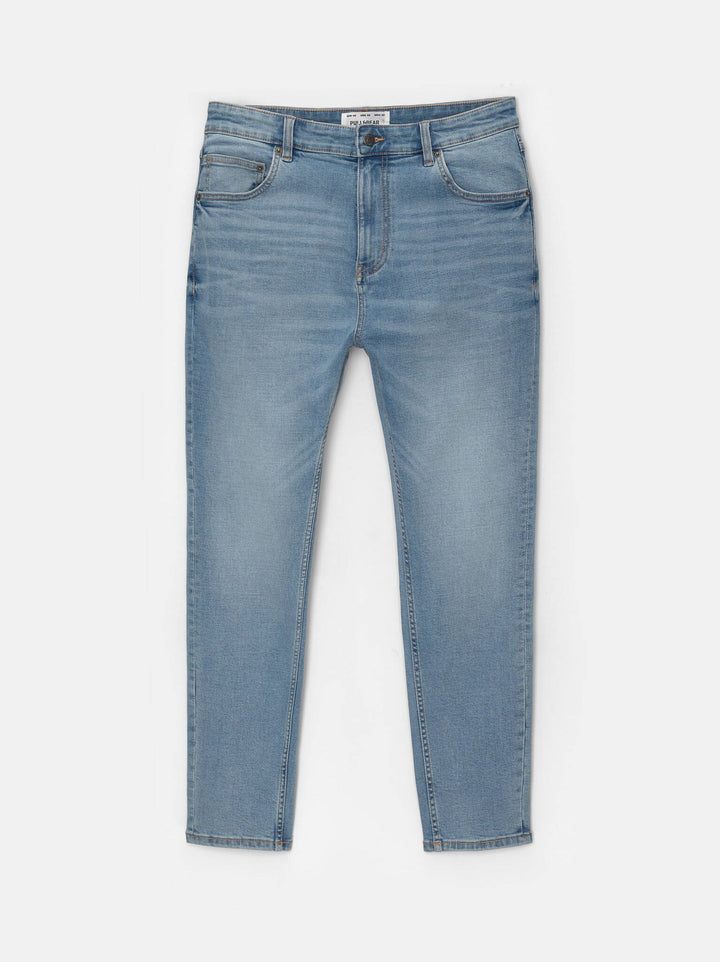 Moudda PULL & BEAR - Pantalon Denim Carrot - Tunisie 4