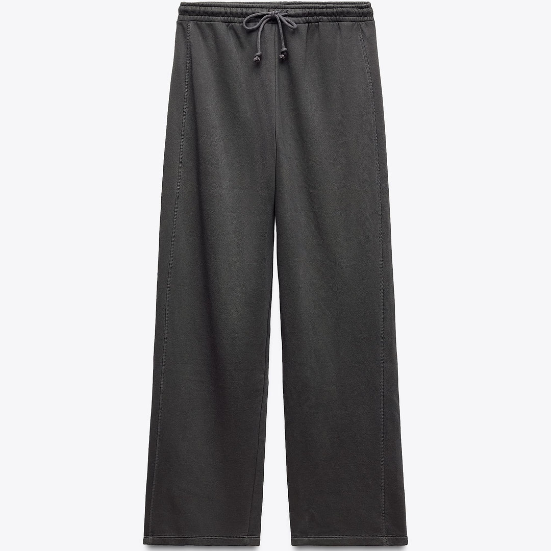 Moudda ZARA - Pantalon Molleton Large - Cordon - Tunisie 1