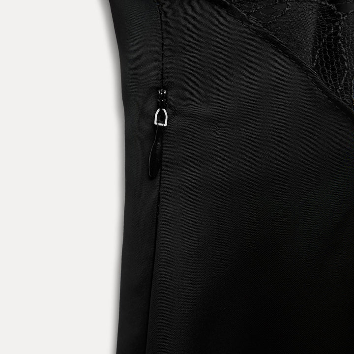 Moudda ZARA - Robe Longue à Dentelle au Décolleté - Tunisie 5